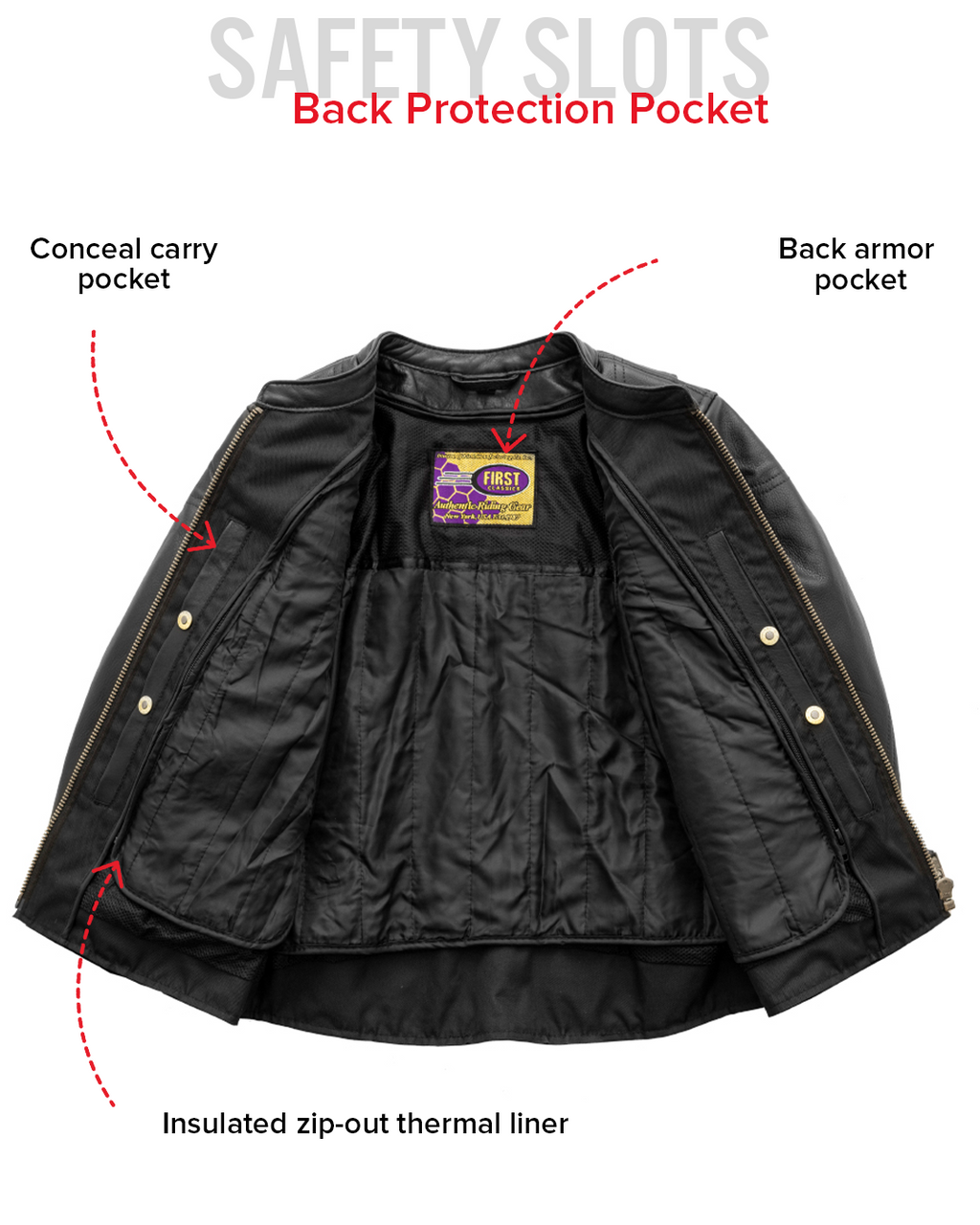 Competition - Women's Motorcycle Leather Jacket