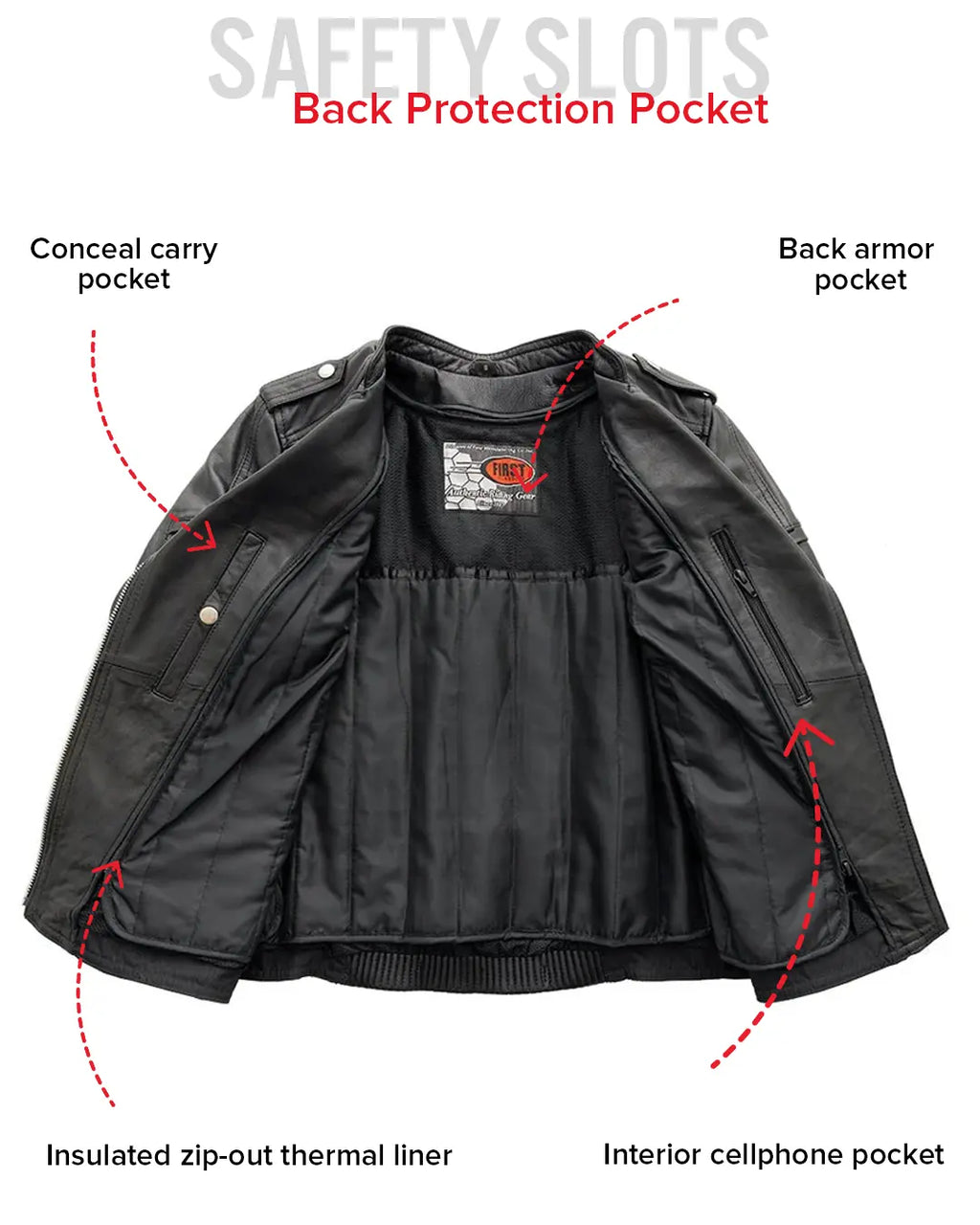 Tantrum - Women's Motorcycle Leather Jacket