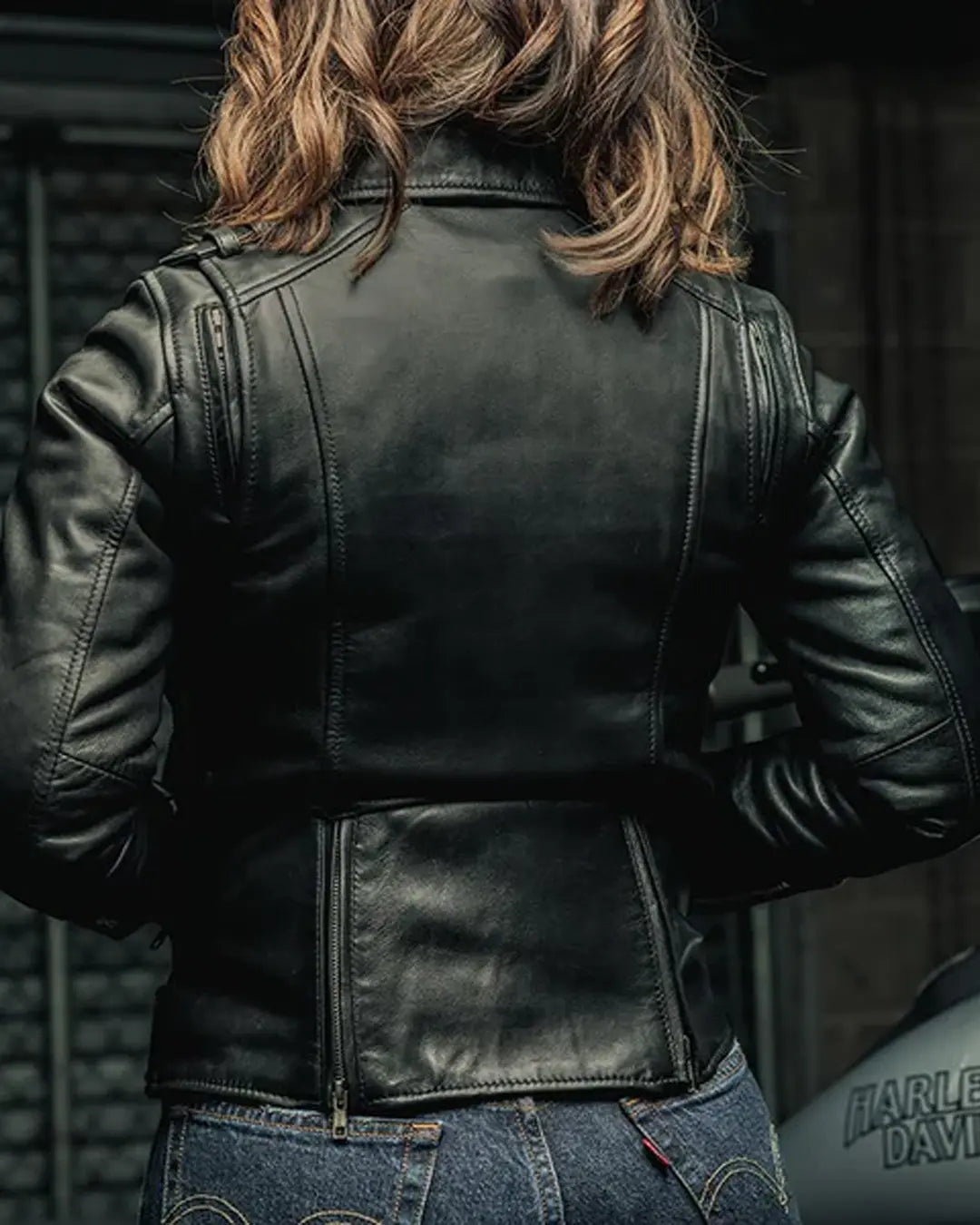Bloom - Women's Motorcycle Leather Jacket