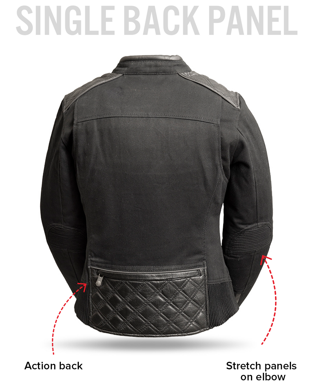 Diamond Back - Women's Motorcycle Jacket