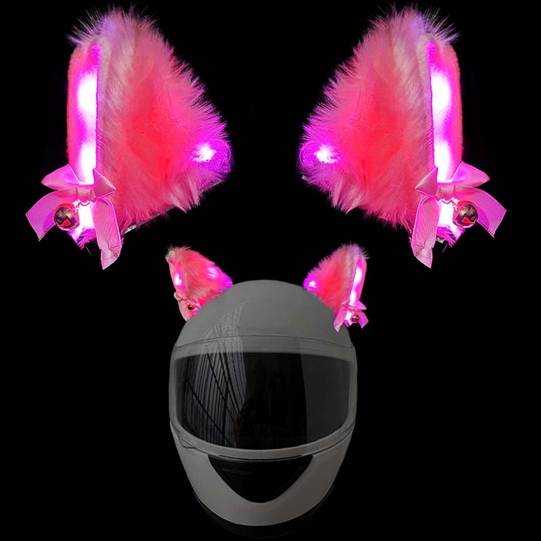 Glow Cat Ears Helmet Decor
