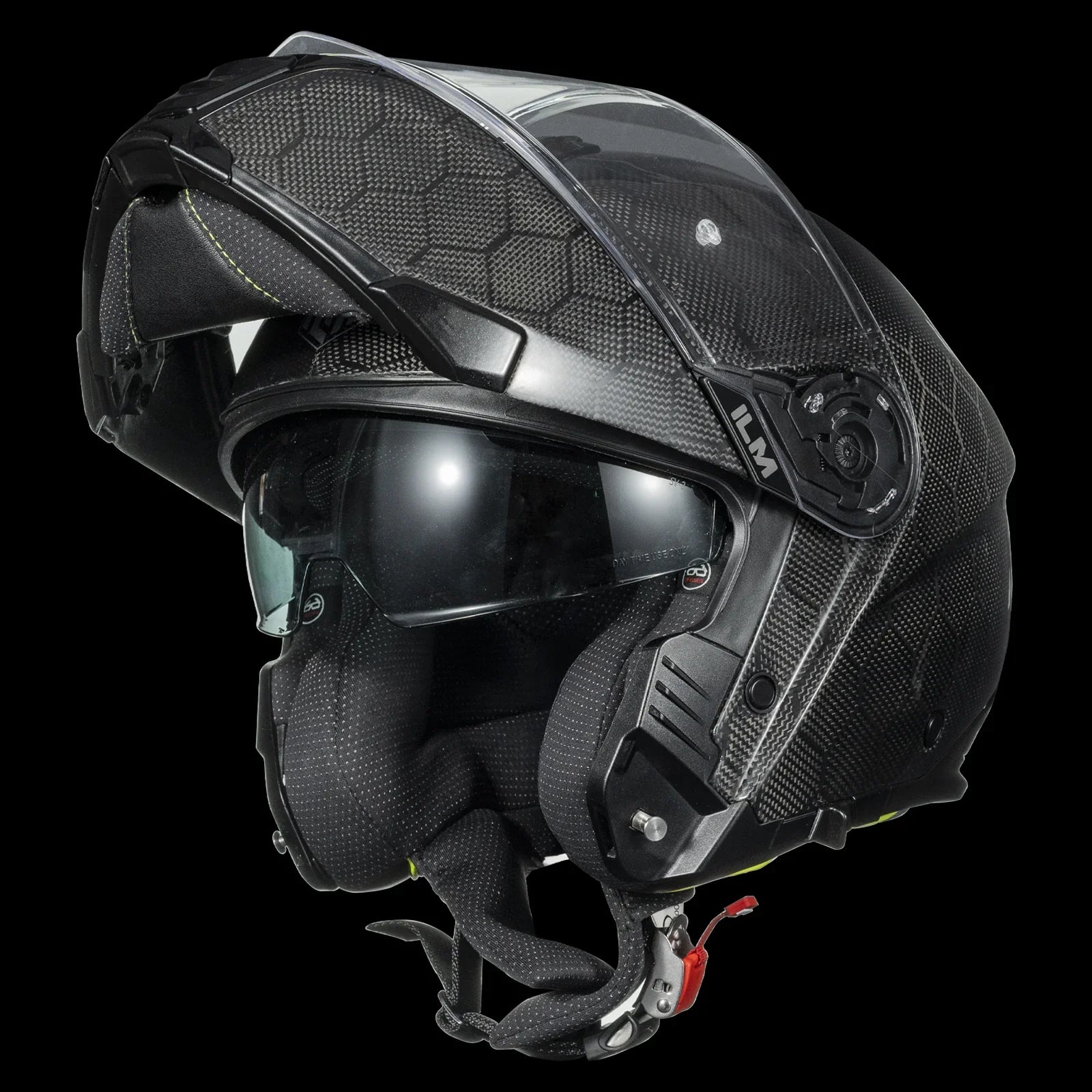 ILM Carbon Fiber Motorcycle Modular Helmets DOT ECE Model MF529F