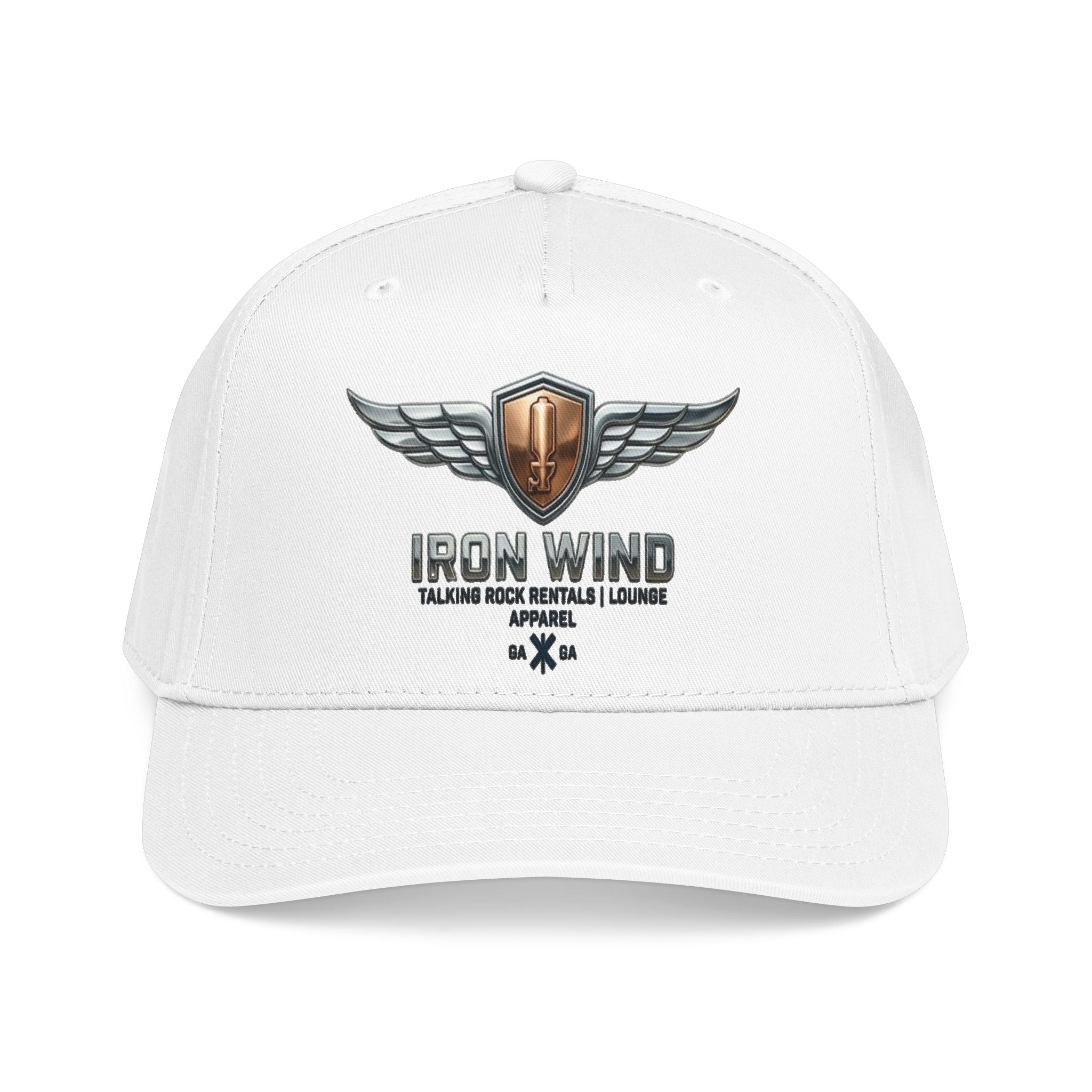 Iron Wind Winged Shield Baseball Cap – Tactical Pilot Logo Hat