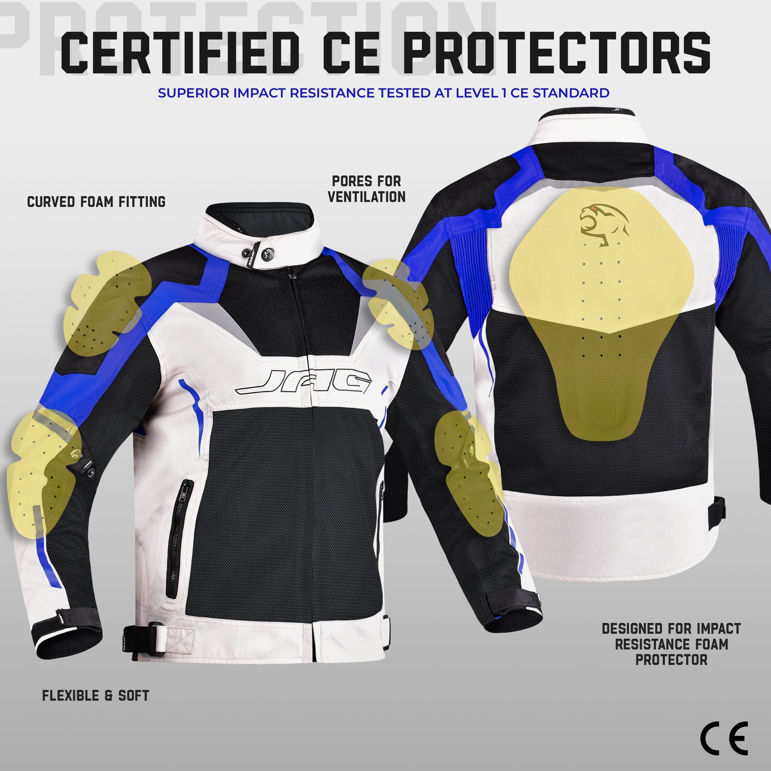 Horizon Motorcycle Jacket | CE Certified Protective Jacket