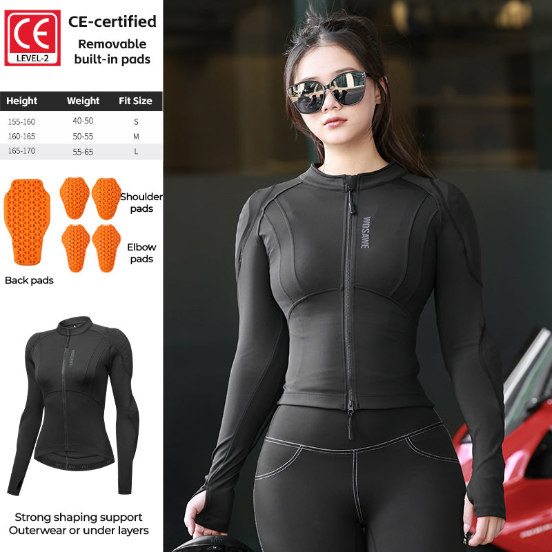 WOSAWE™ Motorcycle Slim Fit Jacket for Women