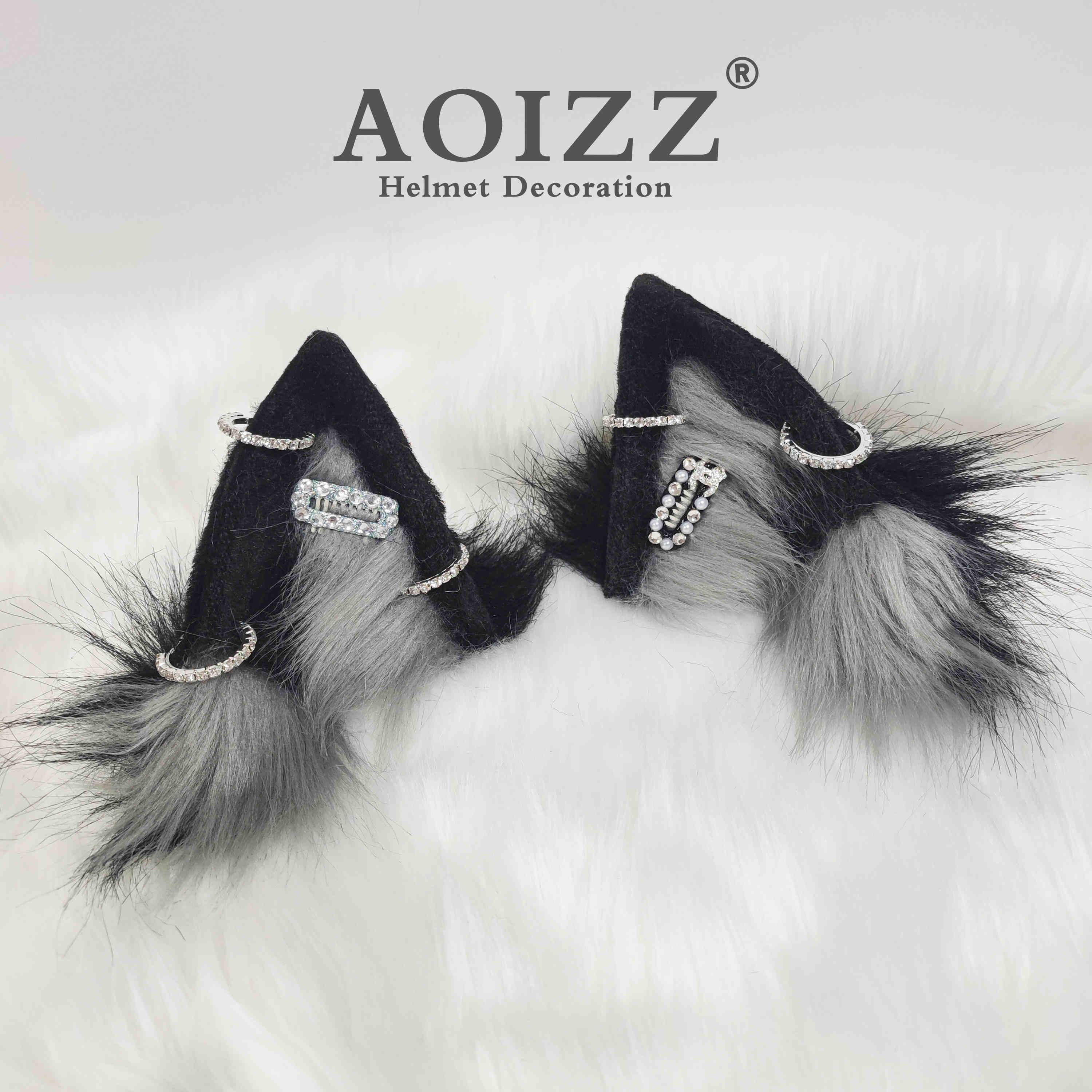 AOIZZ™ Handmade Cat Ear Helmet Decoration PRO