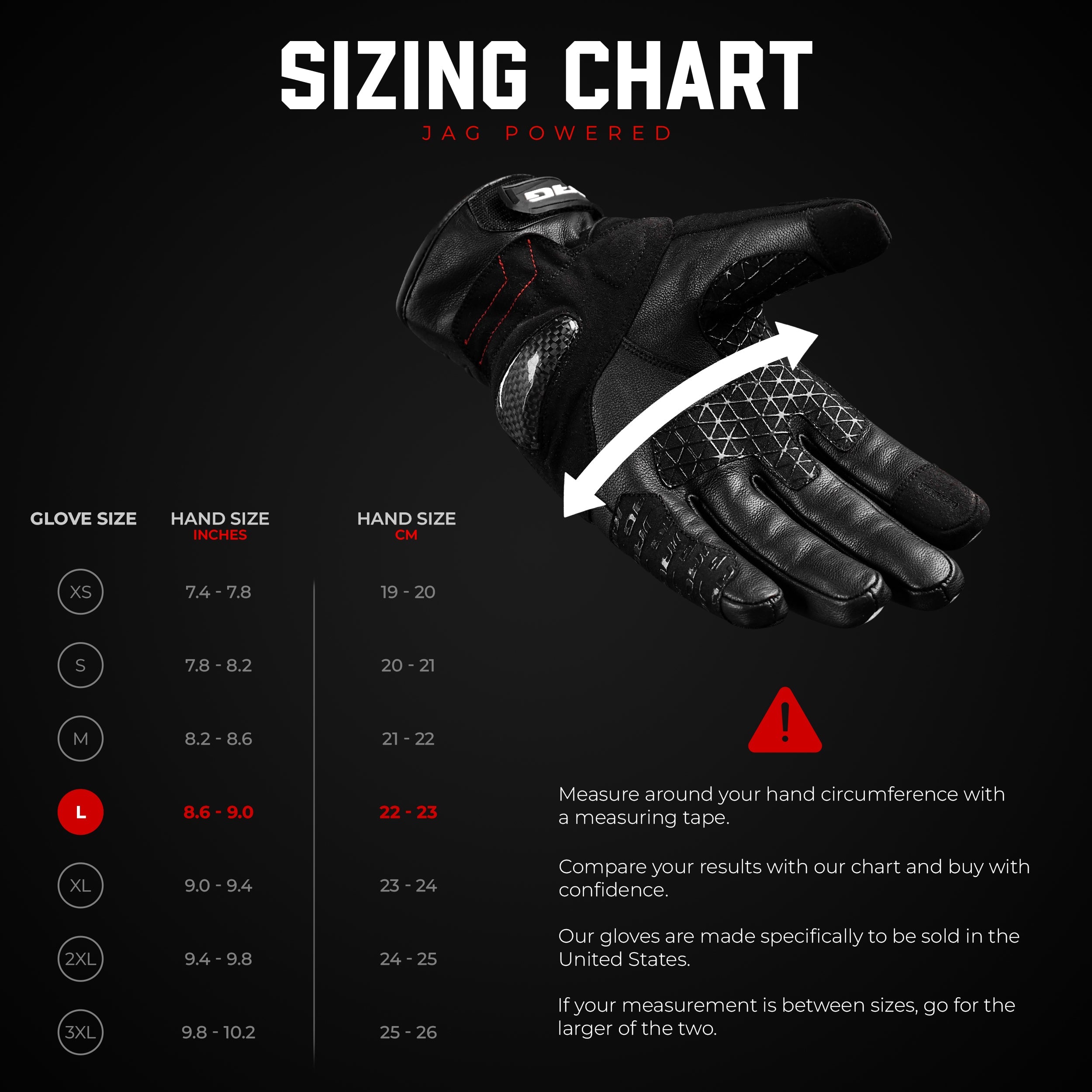 Carbon X Leather Motorcycle Riding Gloves - Knuckle Protection