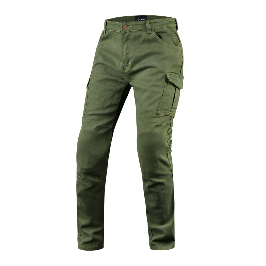 JAG Motorcycle Cargo Pants – Slim Fit Armored Cargo Jeans with CE Approved Armors