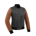Lella Women's Motorcycle Leather Jacket