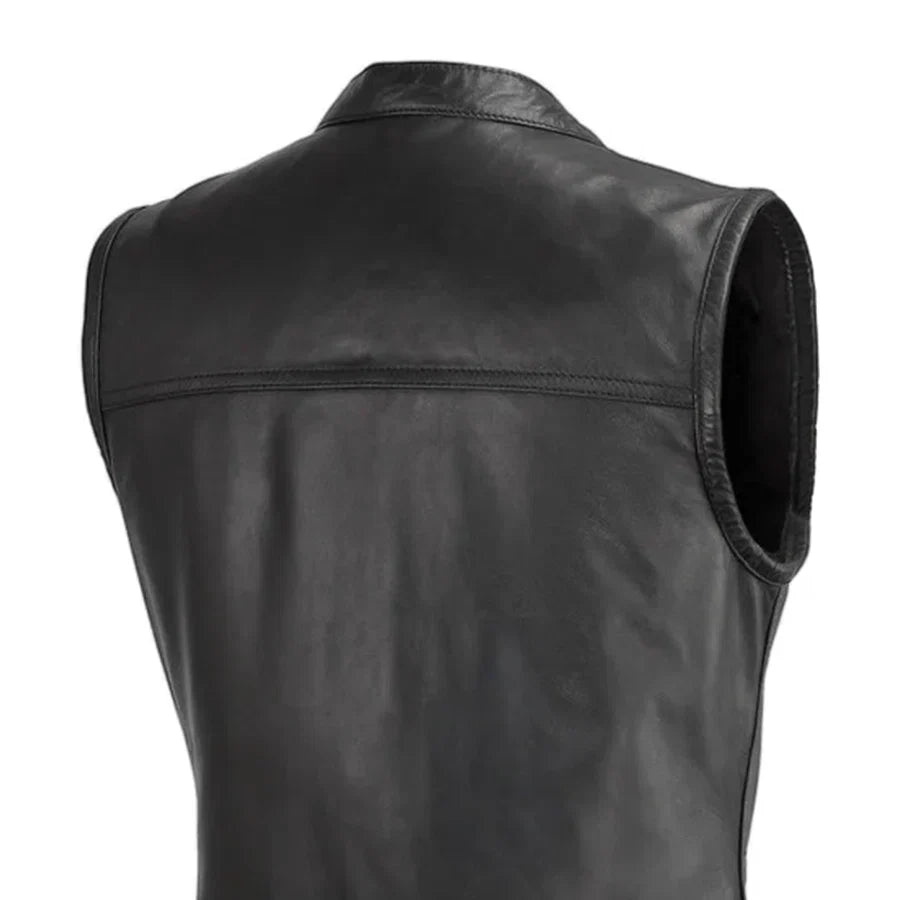 Ludlow Women's Motorcycle Leather Vest