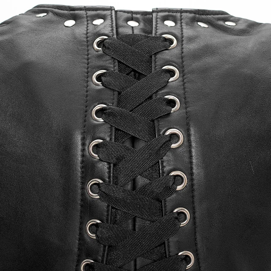 Empress Women's Motorcycle Leather Vest